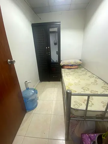Semi Furnished Maids Room for Single lady - Al Rigga Metro 1 Min