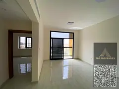 Two bedrooms and a living room with a balcony. Both bedrooms are master suites. High-end finishing.