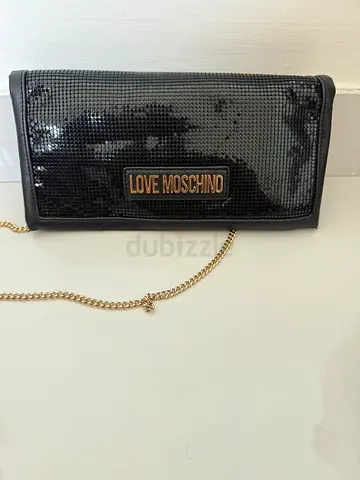 Moschino sequin embellished cross body bag