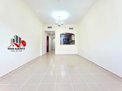 MONTHLY PAYMENTS - 12 CHEQUES - READY TO MOVE - SPACIOUS 1BHK WITH BALCONY RENT 44K - FAMILY BUILDING - CAR PARKING FREE - CLOSE TO NMC HOSPITAL