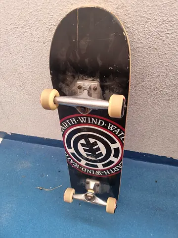 Used complete skateboard - Element deck, good wheels and trucks