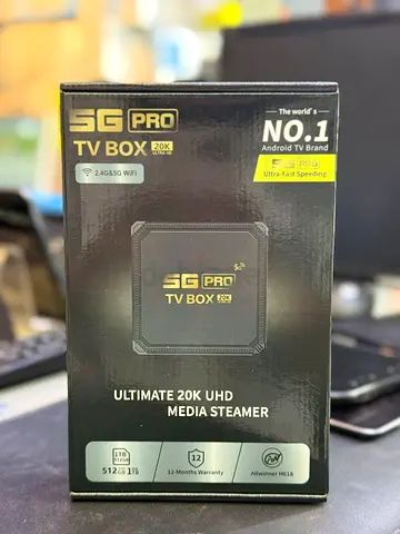 5G Pro TV Box - Ultimate 20K UHD Media Streamer (Unused Box)