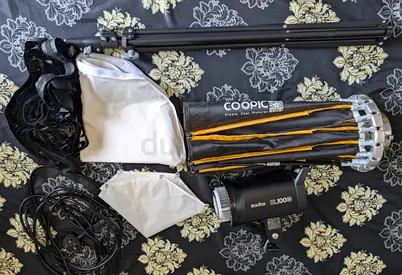 Creative Lighting Kit (Color Effects) ​Godox SL100Bi Bi-Color LED Video Light ​Standard Reflector +