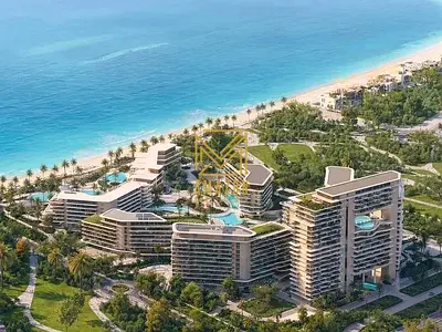 Premium Beachfront 1BR | Golf & Sea View | High Capital Appreciation