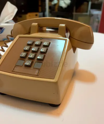 Vintage Push Button Landline Telephone