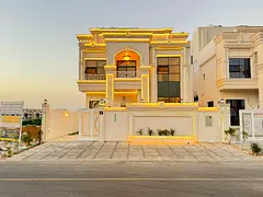 🏡✨ Luxury villa for sale in Al Helio 2 area – Ajman ✨🏡 🔥 Two floors + roof | High-end