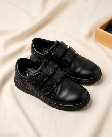 KIDS black Leather NEXT Shoes (EU30.5-UK12)