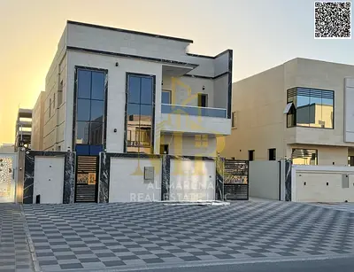 A distinctive villa for sale in Al Zahia, in an excellent location and with modern finishing, including registration fees.