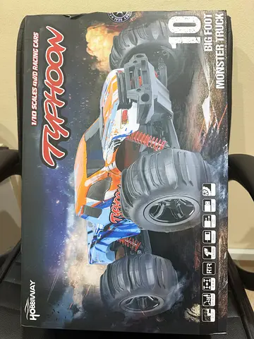 Hobbyway Typhoon 1/10 4WD Monster RC Truck (Boxed) - Good Condition