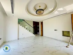 At an unbeatable price in Al Bahia, a villa with personal finishing, 4 bedrooms and a swimming pool,