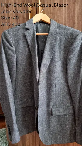 John Varvatos High-End Wool Casual Blazer