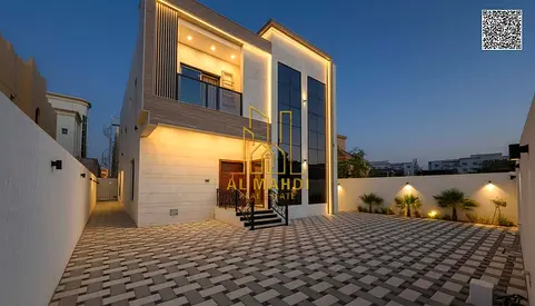 Direct from Owner 5 Master BR Villa for Sale in Al Mowaihat Ajman | Water & Electricity Included | Turnkey | Freehold