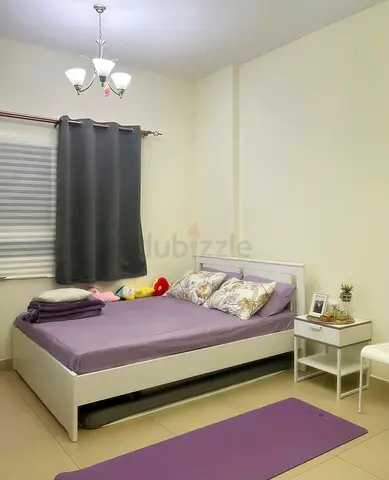 IKEA Bed Frame with Mattress Queen Size