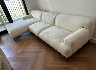 Like A New Condition High Quality The loom collection amelia L Shape Sofa