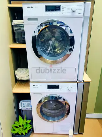 Miele latest model 9 kg washer and 9 kg dryer separate set freestanding.lol