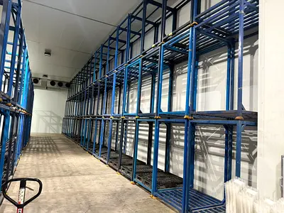 Heavy duty storage shelves /racks 168 pieces