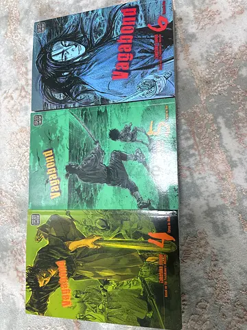 Vagabond volumes 4, 5 and 6 three in one volumes, each one for 85 and all 3 for 240
