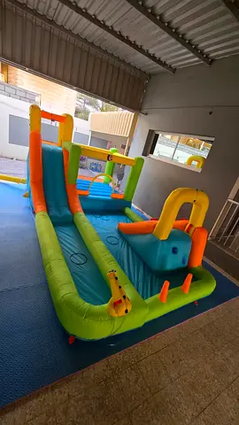 Kids swimming pool with slides