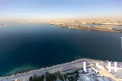 1BR | Vacant | Fully Furnished | Unobstructed Sea View | High Floor