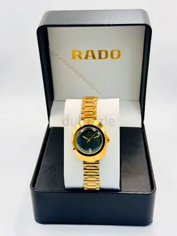 Gold Rado Ladies Watch in Original Box - Good Condition