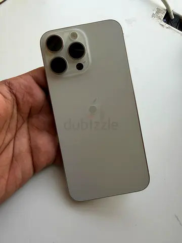 Used Apple iPhone 15 Pro Max - white Good Condition Original box