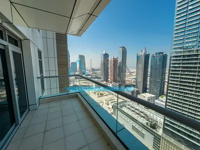 Bright One bedroom apartment in best community in Dubai with 2 balcony and open view