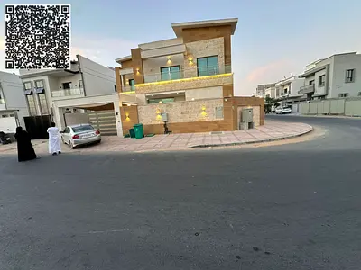 Spacious 5 Bedroom Luxury Corner Villa with Majlis, Hall, Maid’s Room & Indoor/Outdoor Parking – Prime Location in Al Yasmeen, Ajman | Rent AED 120,00