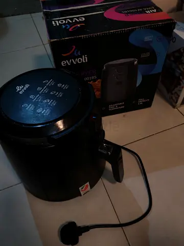 Evvoli Air Fryer 4.0L - Black