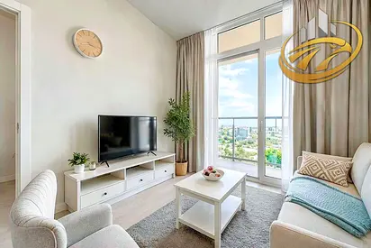 Furnished 1BR | Golf Course & Sea View | Balcony | Golf Vita A DAMAC Hills