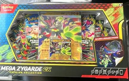 Pokemon Mega Zygarde EX Premium Collection Box Set
