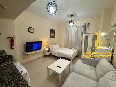 ✅ Fully furnished studio apartment for monthly rent in Ajman, Al Hamidiya area - near Al Hamidiya