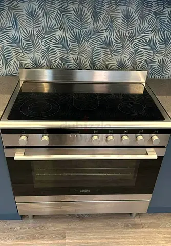 Sale Siemens 90/60 cm 5 Hobs Full Electric Ceramic Cooker Range