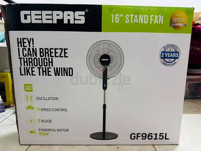 Geepas stand fan