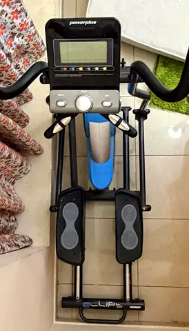 PowerPlus Elliptical/Stepper Trainer - Compact Home Cardio Machine