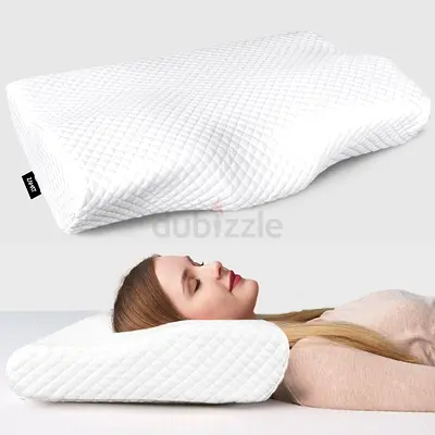Contour Memory Foam Cervical Pillow for Neck Pain Relief