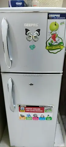 Geepas Double Door Refrigerator – Good Working Condition