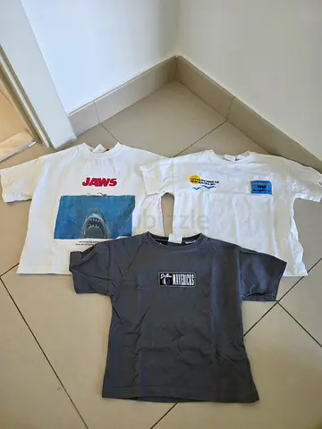 X3 Zara Boys T-Shirts. Toddler. Age 2