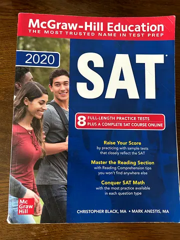 McGraw-Hill Education for the 2020 SAT edition