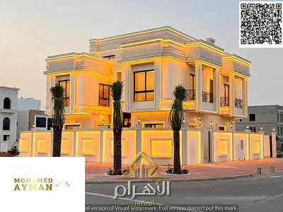 تملك فيلا فاخرة 5000 قدم بالحليو 2 عجمان| 6 غرف نوم ماستر G+2 |بسعر تنافسي شامل التسجيل