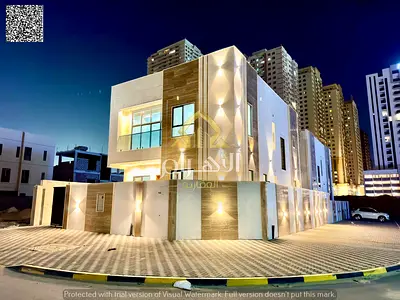 Corner villa on two streets for sale in Al Amrah – Ajman | Modern design | Freehold
