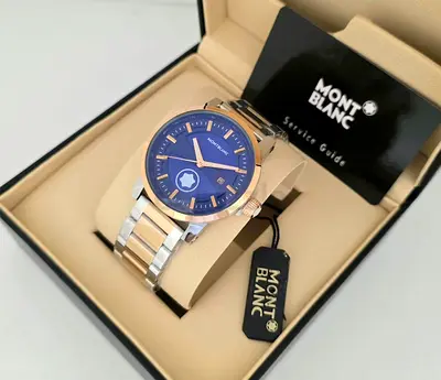Mont blanc mens watch