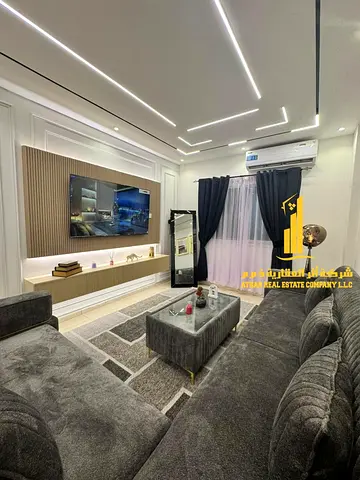 🏡افخم و أرقى شقة اول ساكن VIP غرفتين  وصالة مفروشة بالكامل في الروضة 3✨ ✨ استمتع بإقامة مريحة في واحدة من أرقى شقق الروضة ، مفروشة بالكامل بفرش أنيق