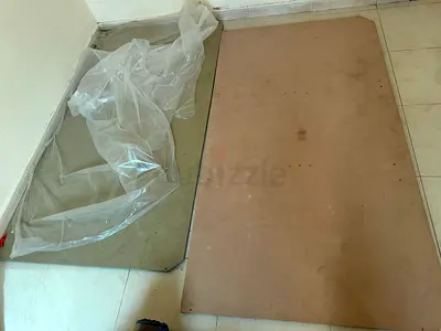 Two large MDF/particleboard panels - usable for DIY or shelving