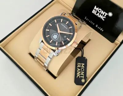 Mont blanc mens watch