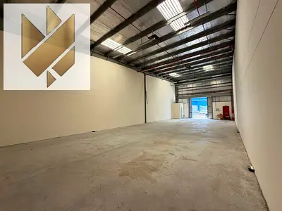 Warehouse for Rent – Industrial Area 18 Sharjah 2,500 sq ft warehouse space Prime main road location Easy truck access and loading area