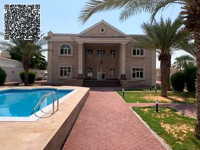 LUXURY SPECIOUS 5 MASTER BEDROOMS BIG VILLA AVAILABLE FOR RENT IN Al DARARI SHARJAH WITH SWIMMING POOL