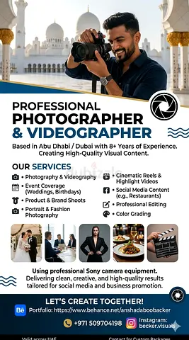 Photography and videography service