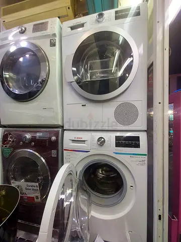 BOSCH latest model series 6 9 kg washer and 9 kg dryer separate set freestanding.mk