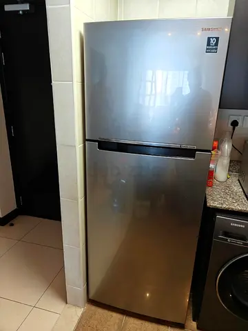 Samsung 500litre Silver Double-Door Refrigerator - Good Condition