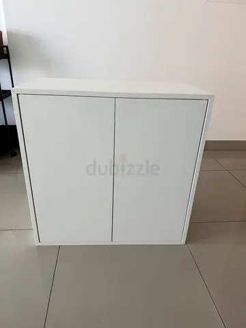 Compact 2-Door Wall Cabinet / Small Wardrobe - 70 x 35 x 70 cm